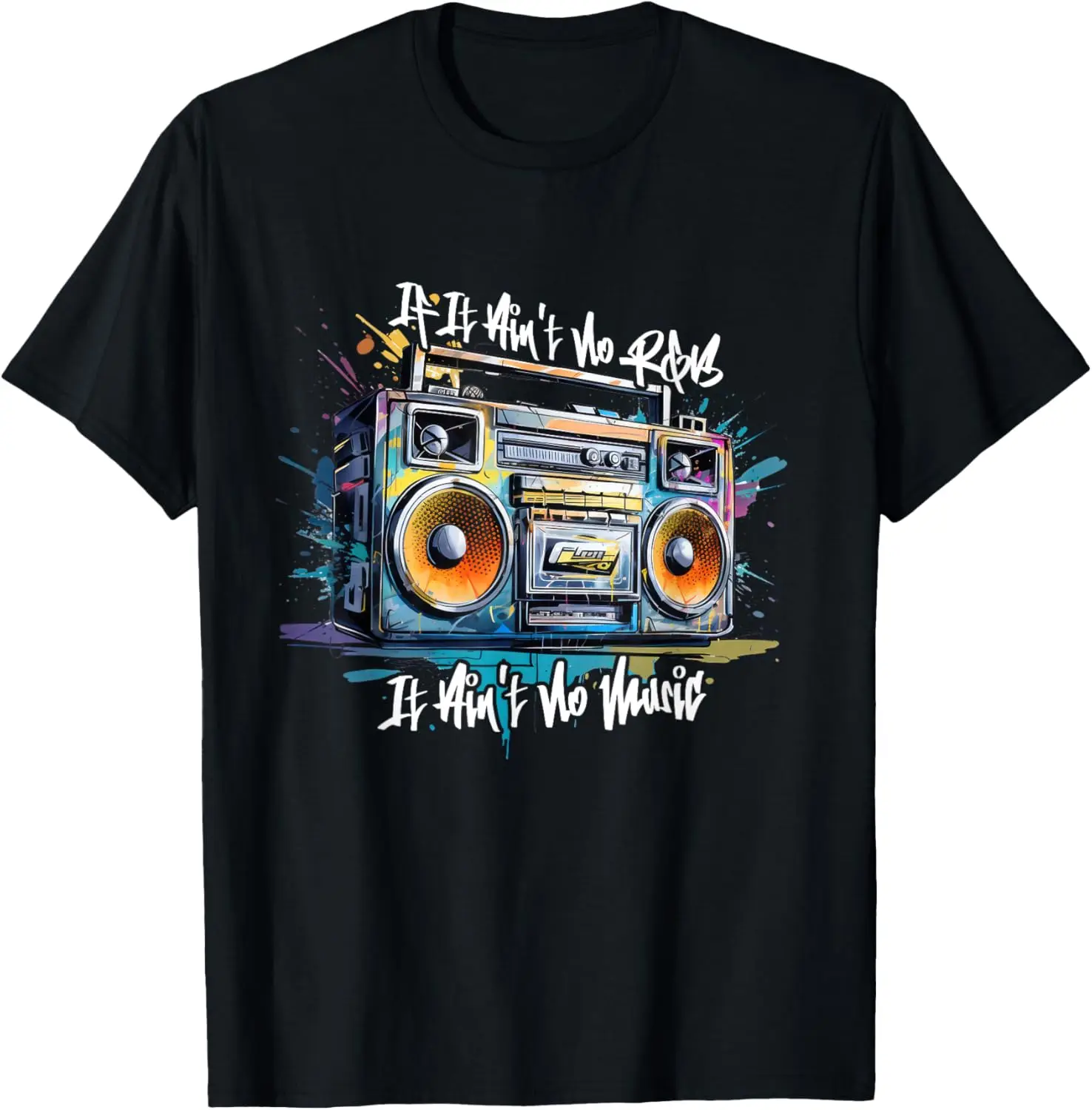 R&B Music | R&B Lover | Vinyl Oldschool Graffiti | 90s R&B T-Shirt