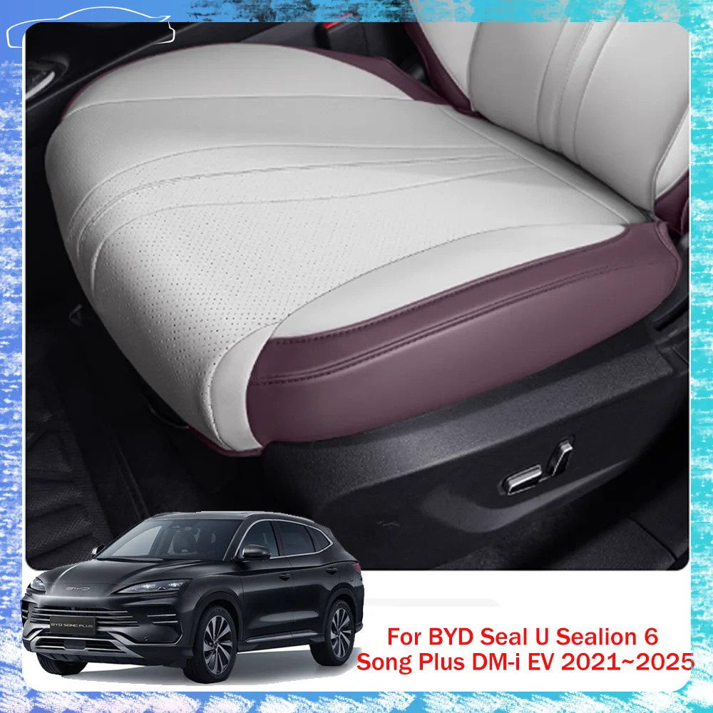 For BYD Seal U Sealion 6 Song Plus DM-i EV 2021~2025 2024 Original Car Color Ventilated Seat Cover Cushion Interior Accessories