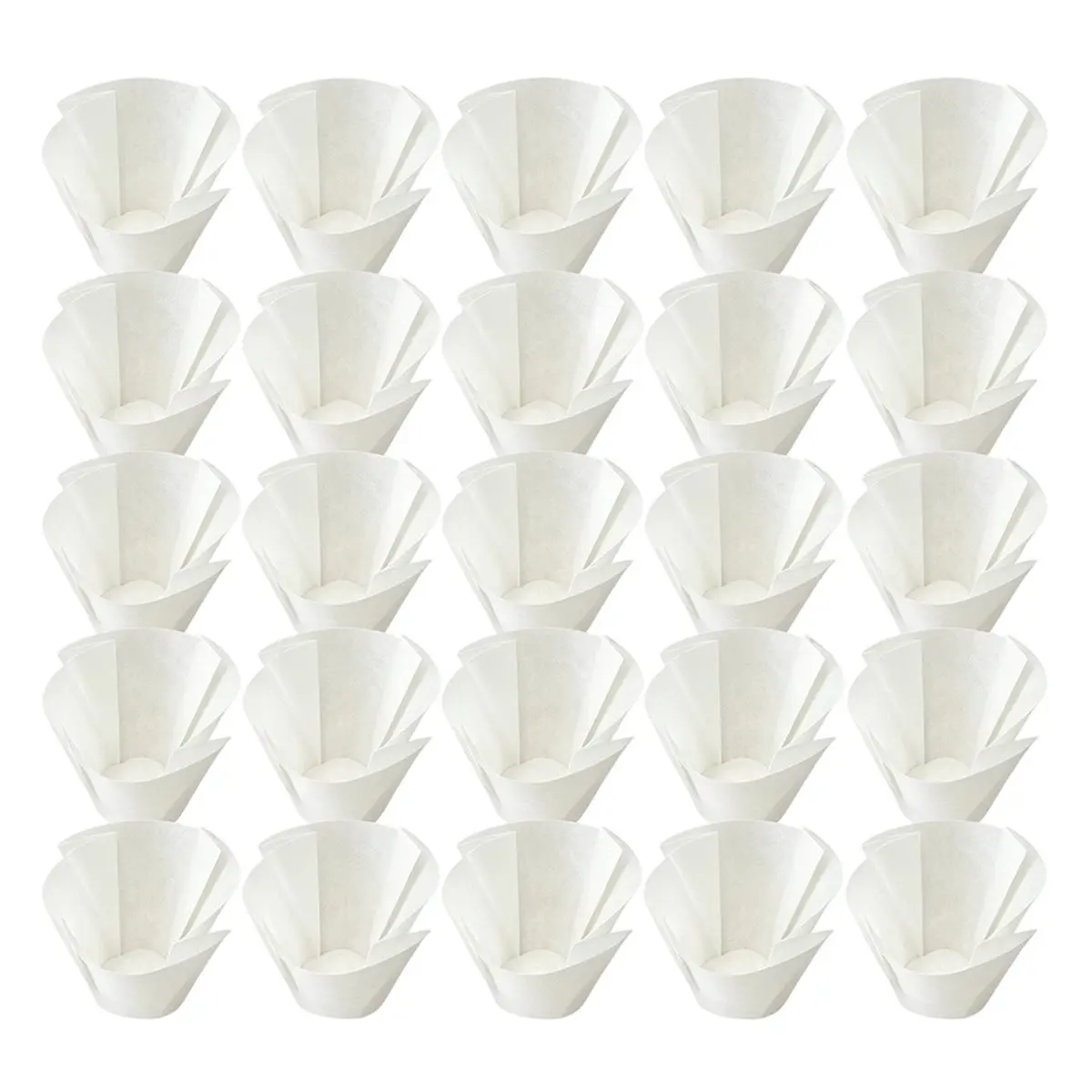 2026 New Lyocell Filter Paper Circular Indentation 185mm Coffee Filter Paper 50 Sheets Suitable for Paper Press