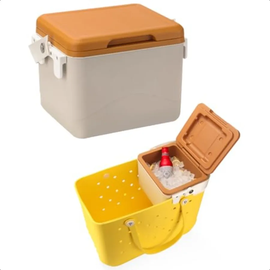 

Cooler Insert for Bogg Bag Original X Large LongLasting Outdoor Cold Insulation Hard Shell Ice Box Accory 1 4 Space Design Carr