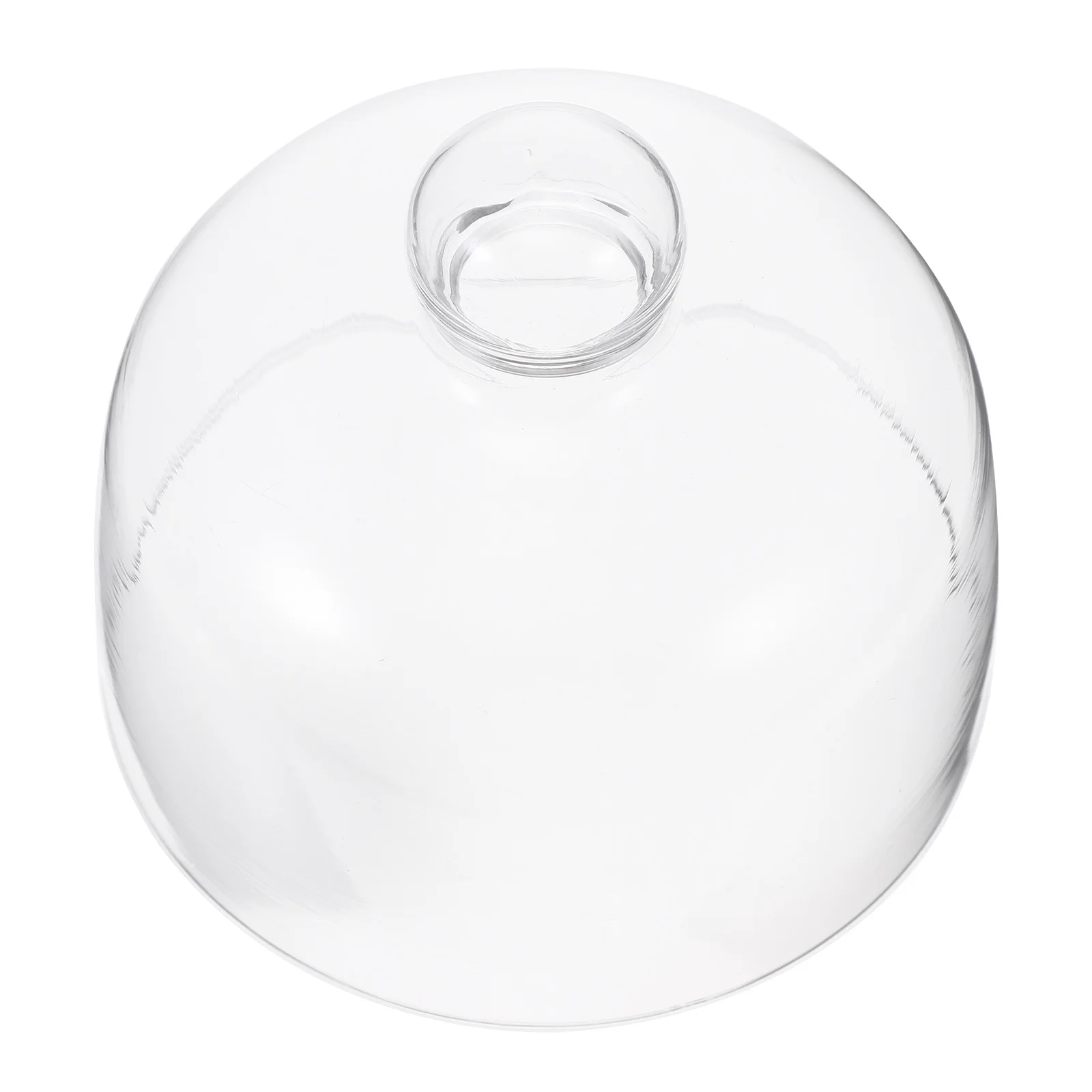 

Transparent Glass Cake Cover Dustproof Food Protector for Party Banquet Cake Fresh-Keeping Display Food Cover Tool