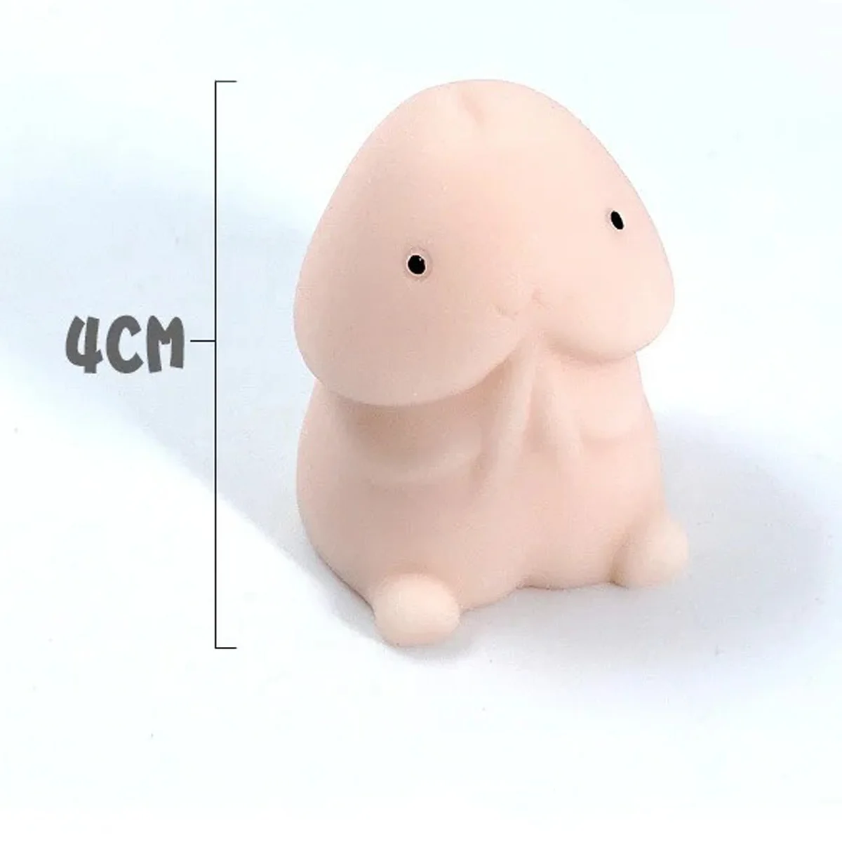 Forma de pênis helicoidal Slow Rising Toy Alívio do estresse, alívio do estresse, brinquedos de pressão relaxantes, descompressão PU, presentes interessantes