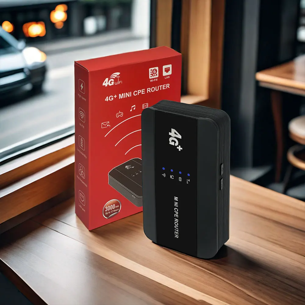

4G Mini CPE-маршрутизатор Wi-Fi6 LAN-порт Mifis 4G-маршрутизатор Слот для SIM-карты Карманный маршрутизатор Тип-C Компактная сетевая связь Продукт