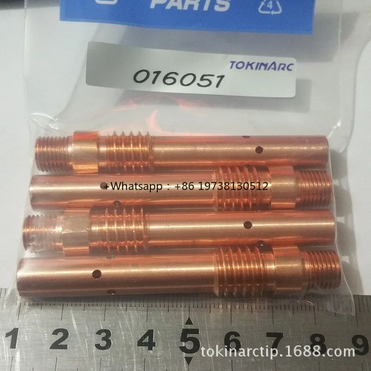 5PCS 016051 Original accessories TOKINARC Yaskawa robot accessories, welding gun conductive nozzle holder model
