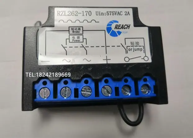 Rectifier RZL262-170 575V 2A Motor Brake DC Coil Module
