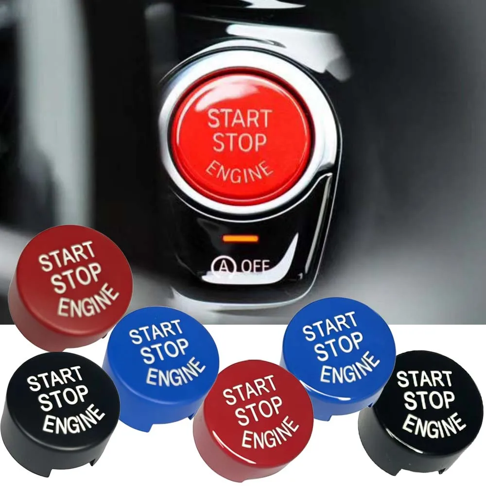 Car Engine Start Stop Push Button Switch Replacement Cover For BMW 5 Series G30 G38 6GT G32 X3 G01 X4 G02 F20 F22 F30 F10 F12