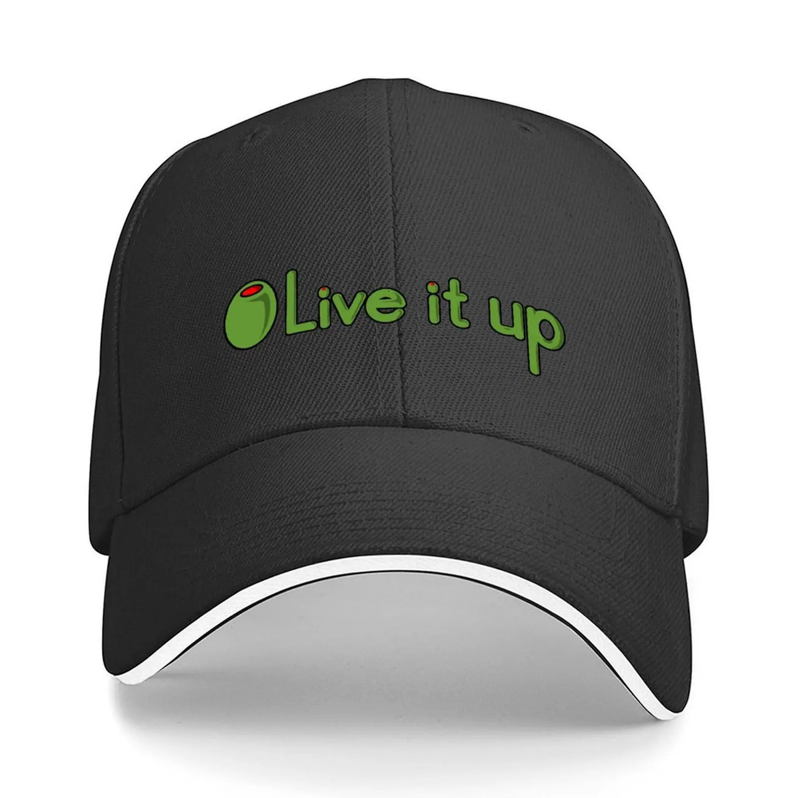 

Olive it up Baseball Cap Hat Man For The Sun funny hat hiking hat Snap Back Hats For Women Men's