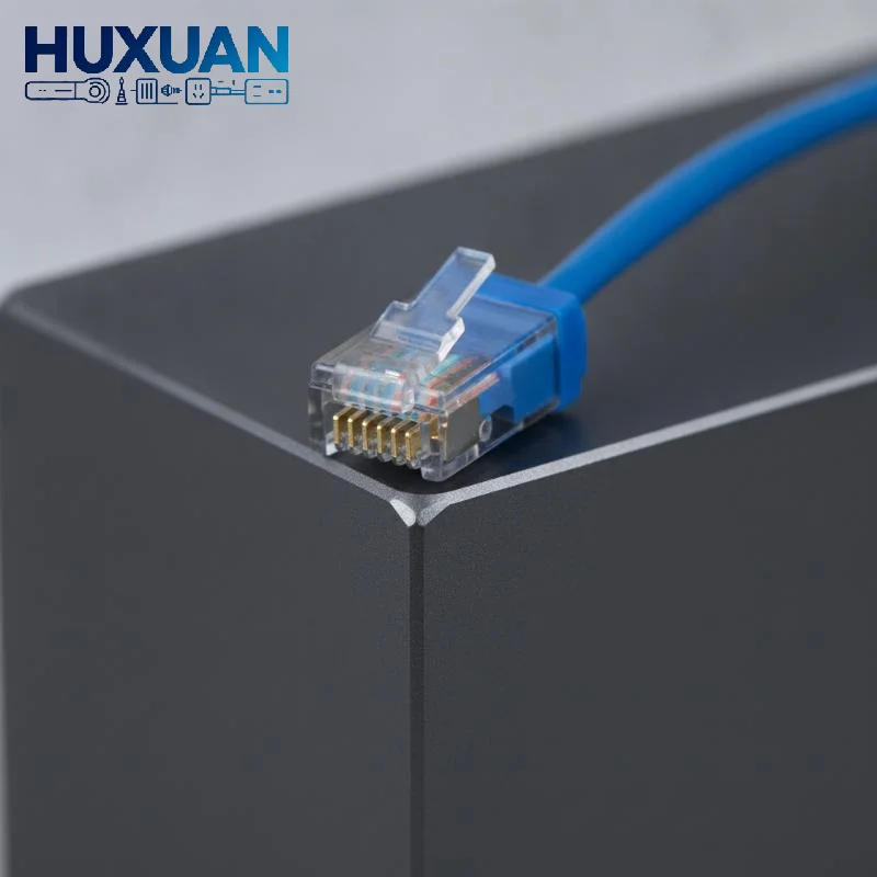 0.2m RJ-45 Ethernet Cables Super Slim Ethernet Network Cord 10Gbps 550MHz High-speed LAN Cable For Laptop Router Modem