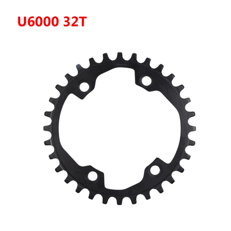 Shimano CUES U6000 Chainring For FC-U6000-1 For MTB Mountain Bike Compatible With CUES U6000 Series 11s And 10s Original Shimano