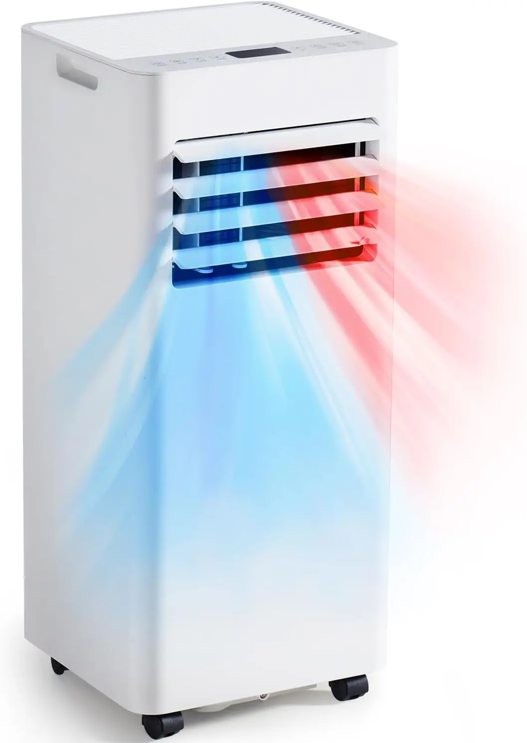 

10000 BTU Portable Air Conditioners with Heat, AC Unit and Heater, 4-IN-1 Fast Cooling, Heating, Dehumidifier