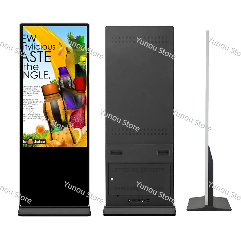 

43 49 55 65 Inch LCD Digital Signage and Displays HD Poster Lcd Kiosk 4k Indoor Advertising Player HD Touch Screen Kiosk