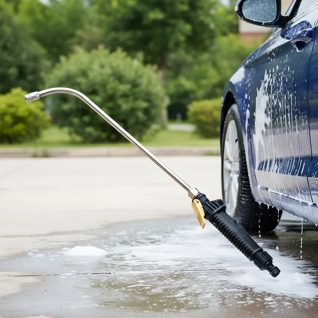 Multi-purpose 48cm water gun: High-pressure design for car wax, auto beauty, and AC appliance cleaning. Durable and efficient.