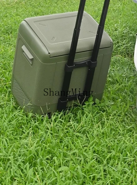 ZYY frigorifero per auto, casa, doppio scopo, conservazione degli alimenti all'aperto, piccolo congelatore ricaricabile