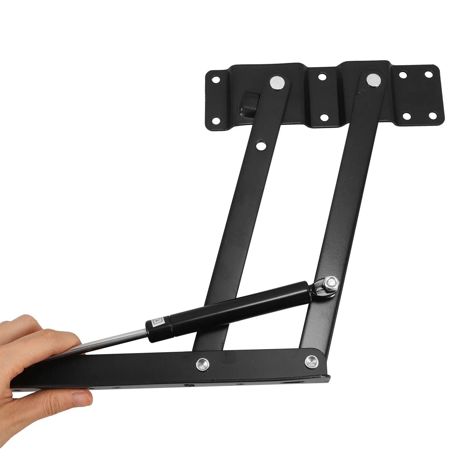 

2pcs Lift Up Top Hinges Table Lifter Folding Hydraulic Tea Table Hinge Furniture Lift Up Rack For Computer Table Hardware Shelf