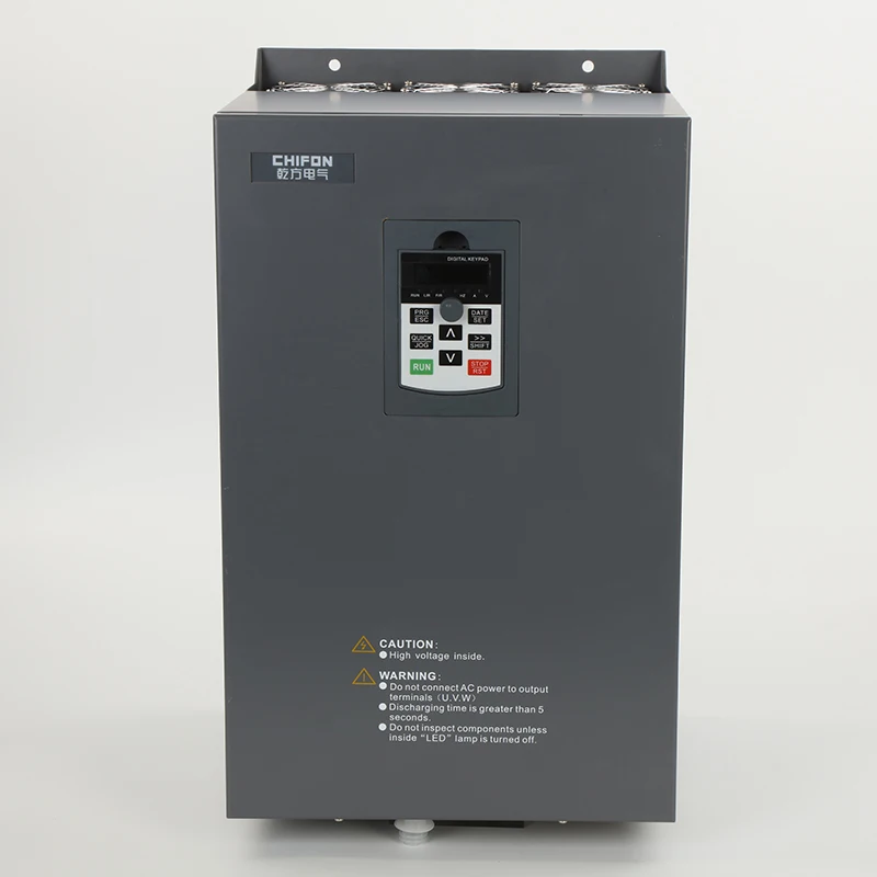2026 Low Voltage 45kw 55kw VFD Variable Frequency Driver AC Drive 3Phase Converter Inverter Pump VSD Frequency Converter