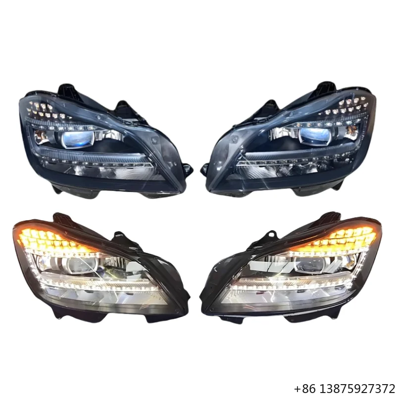 

High-quality New 12V LED Headlights for CLS W218 CLS350 Hunting Edition Automotive Lighting System 60W 6000 Lumens