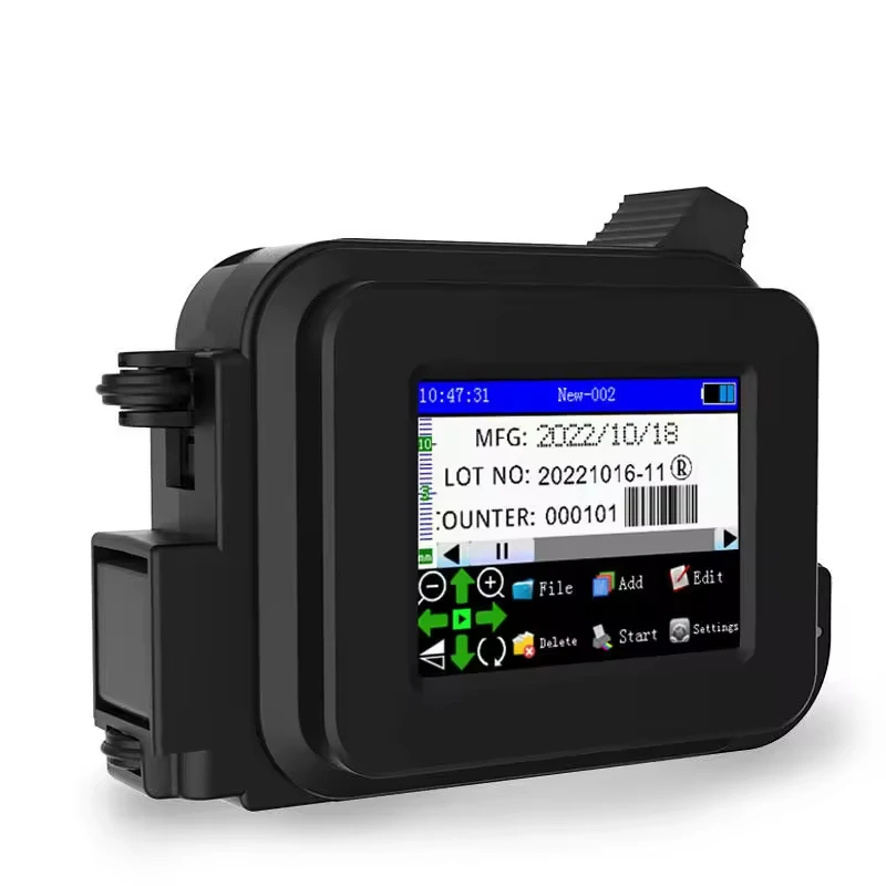 Hot Sale Smart Full Color Inkjet Handheld Draagbare Kleine Mini Barcode Vervaldatum Draadloze Mobiele Handige Printers