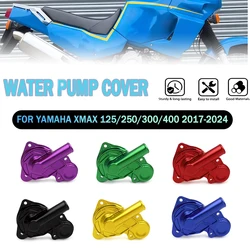 FOR YAMAHA XMAX 125 250 300 400 2017 2024 Motorcycle Accessories CNC Water Pump Guard Protection Cover