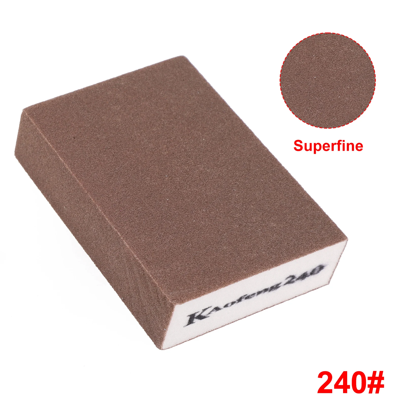 60/80/120/210Grit Wall Grinding Sponge Sanding Block Sandpaper Paint Polished Sand Brick For Wet And Dry Polishing