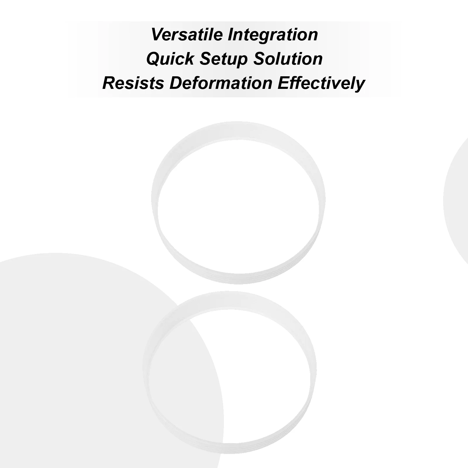 

Golf Hole Cup Ring 2-Piece Portable Golfing Trainer Indoor Golf Cups Ring For Putting Green For Practice Backyard Home Driving