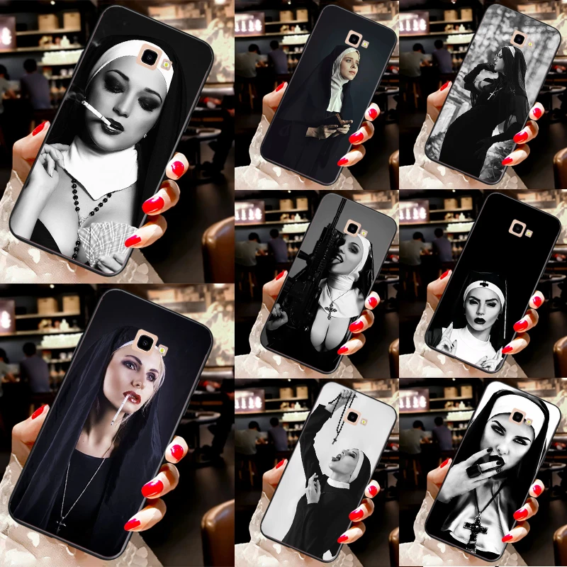 Jesus Nun Sister For Samsung J3 J5 J7 J510 J310 J330 J710 J730 2016 2017 J4 J6 Plus A6 A8 A9 J8 2018 Case