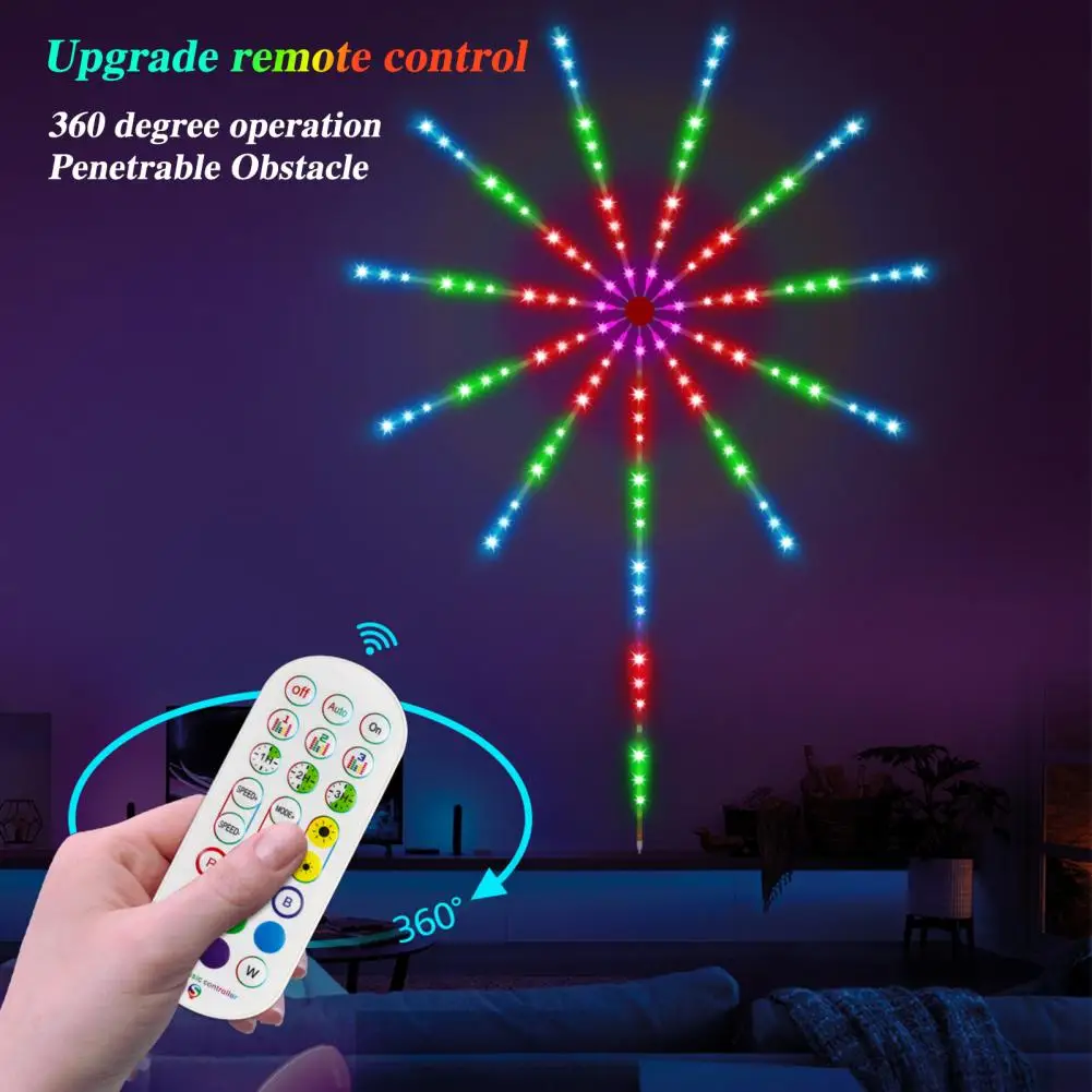 

Bluetooth LED Light Strip App Control Sound Music Sync LED Sparkler Light Multiple Modes LED Lights Party Lamp Home Decorations