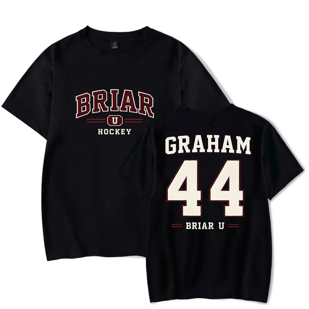 Off Campus Graham 44 Briar University Merch T-Shirts Cosplay Women Men Fashion Crewneck Short Sleeve Tee
