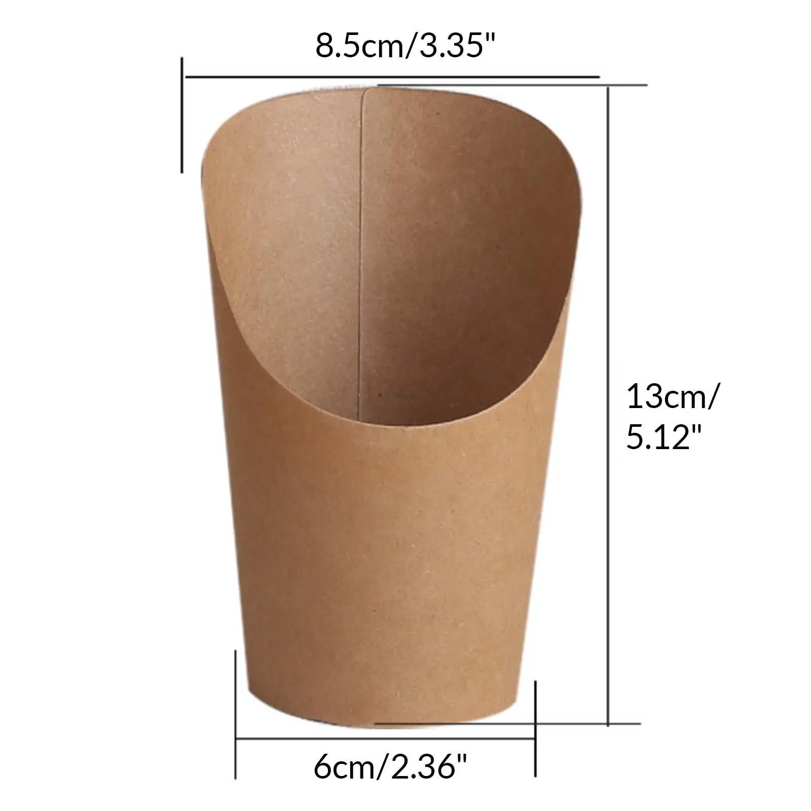 프렌치 프라이 파티 베이킹 용품 경사진 칩 컵 웨딩용 에그 와플