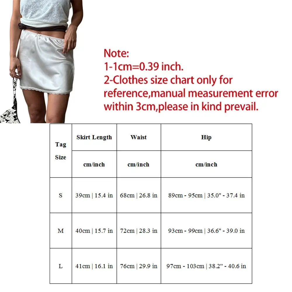 HOT Summer Sexy Satin Mini Skirts Silk Short Skirt For Woman  Female Dresses Mini A Line Skirts Casual Slim Elastic Waist Skirt