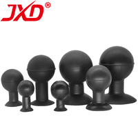 JXD T-20/30/40/58/65 Black Silicone Non-Marking ESD Vacuum Suction Ball