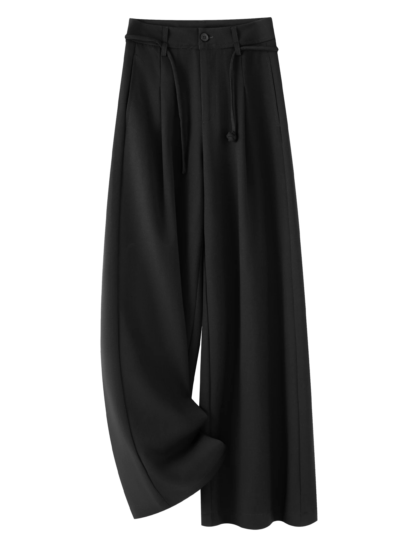 Spring and Autumn New Women's Pants, High Waisted Straight Leg Slim Fit Jeans, Commuting Casual Pants