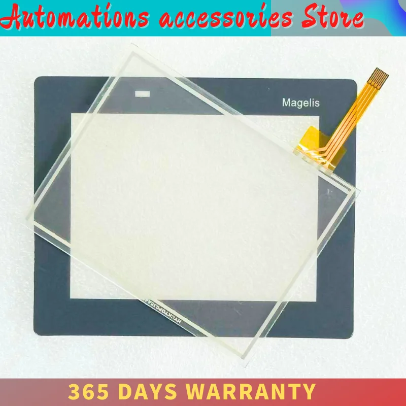 Touch Screen Panel Glass Digitizer For HMISTU655 HMIS65 HMISTU655S Touch And Overlay Film Mask Sticker