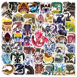 100Pcs Hot Game Monster Hunter Stickers For Skateboard Gift Bicycle Computer Notebook Car Decal Children's Toys