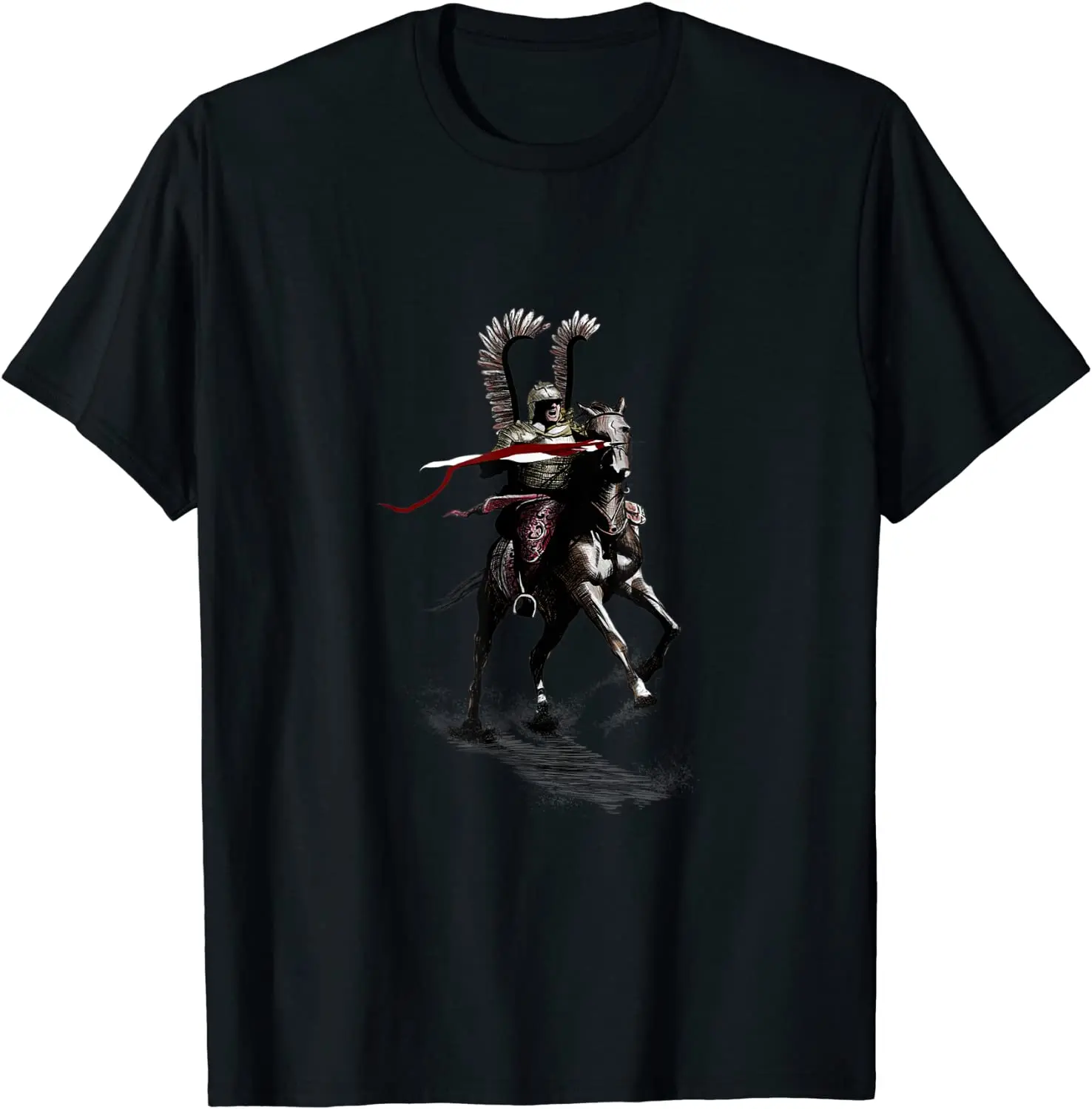 

Polish Winged Hussar Cavalry T-Shirt. Summer Cotton Short Sleeve O-Neck Mens T Shirt New S-3XL