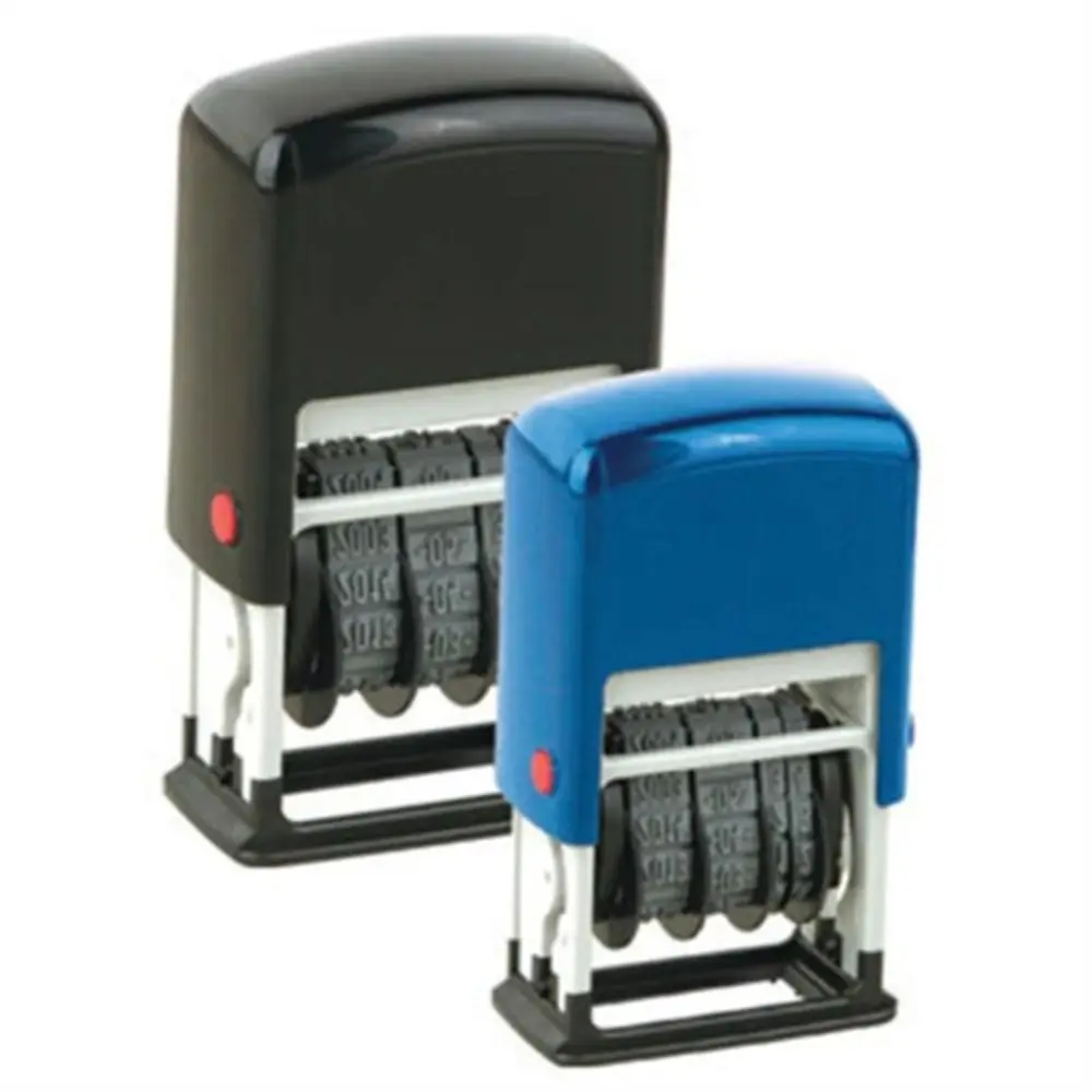 Self-Inking Data Stamps, Selo DIY, Data Stamps Handle, Data Roda Stamp, Retorno de tinta automática