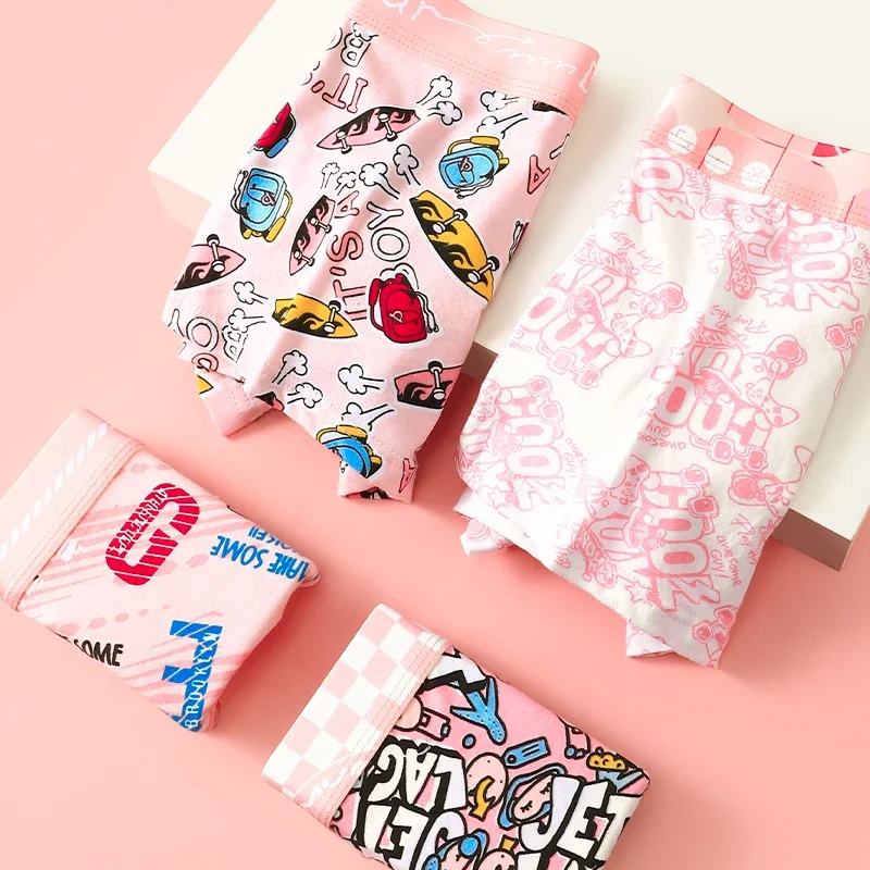 

5PCS Men's pure cotton underwear. Antibacterial boxer shorts. Available in large sizes. Suitable for young men