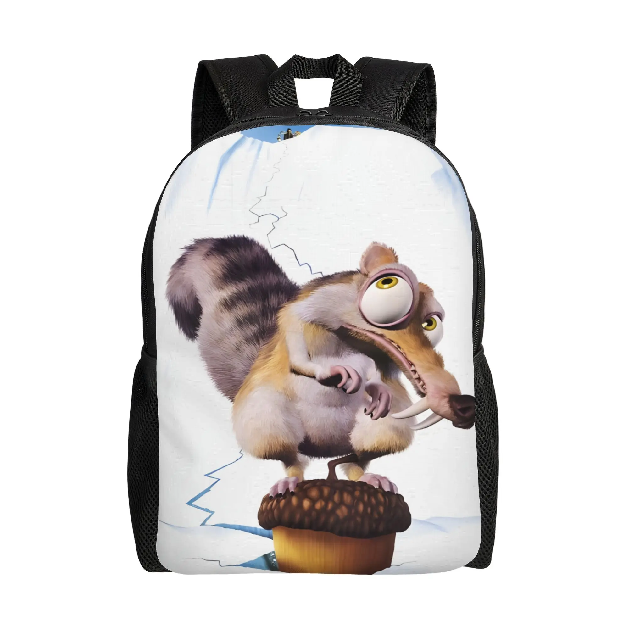 

1Piece Disney Naughty Squirrel Laptop Bag Zipper Closure Ice Age Backpack New Term Starts