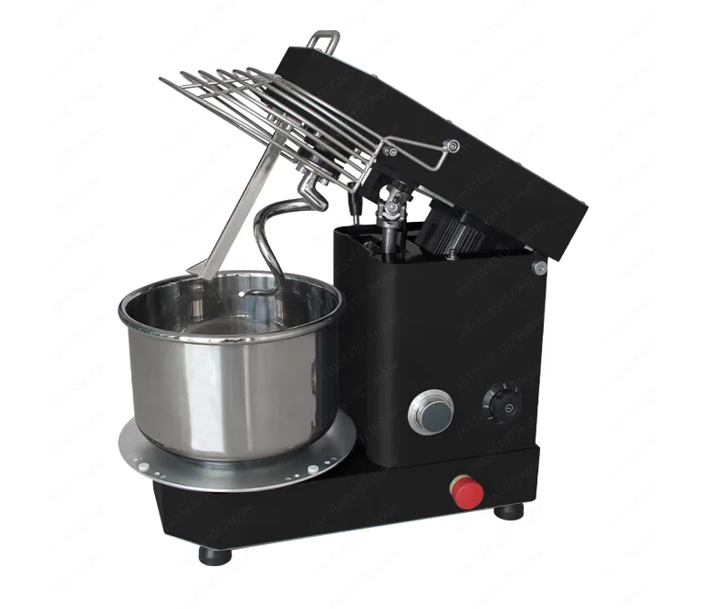 10L Large Capacity Dough Mixer with Lifting Bucket & Dough Temperature Measurement Function
