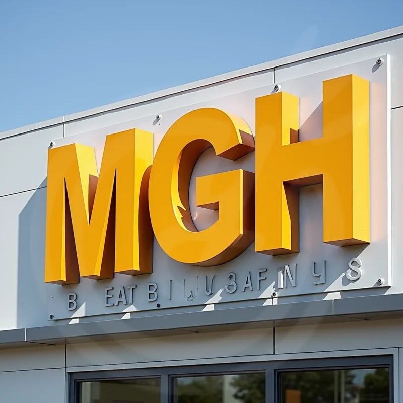 Custom 3D Metal Channel Letters for Outdoor Advertising Weatherproof Storefront Sign with Easy Installation for Business Cafe