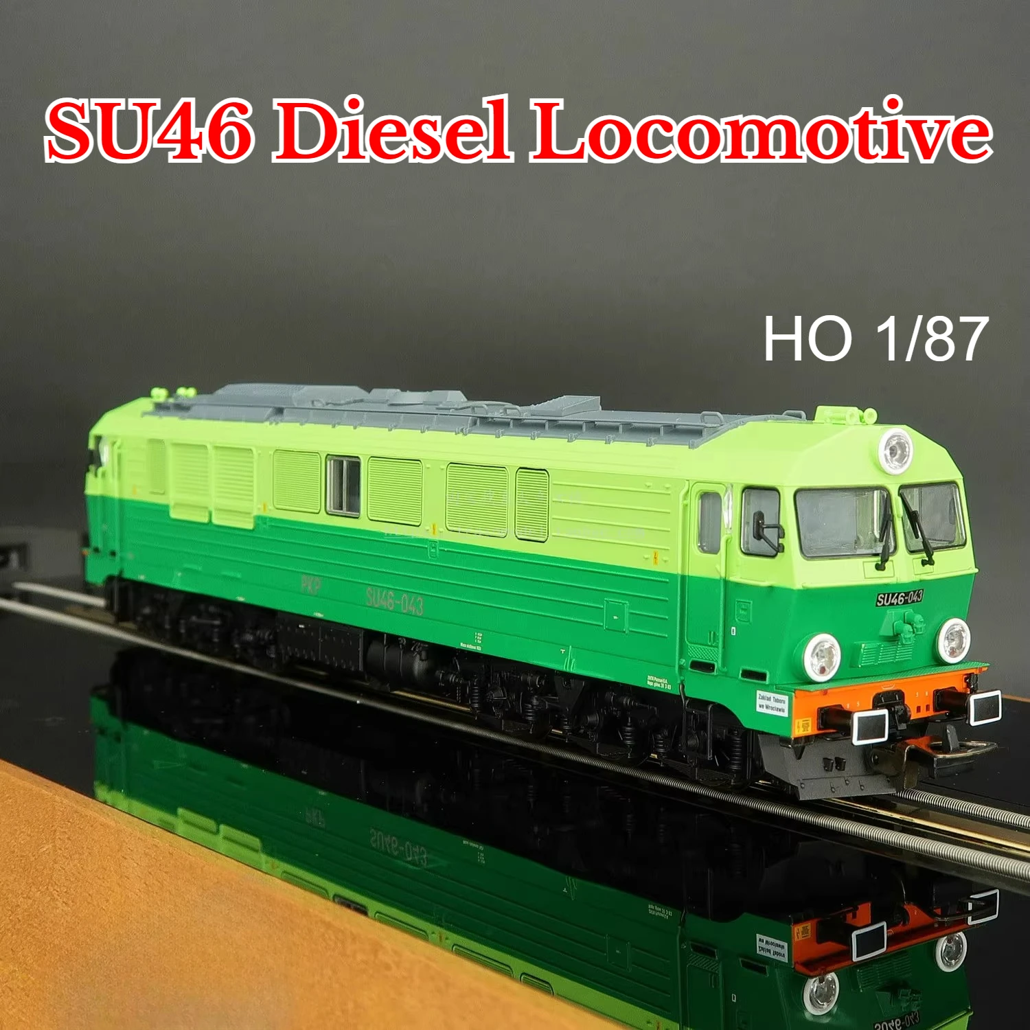 

PIKO HO 1/87 игрушечный поезд 52873 SU46 дизельный локомотив 52873, польский DCC пятого поколения, модель зеленого поезда, игрушка для мальчика в подарок