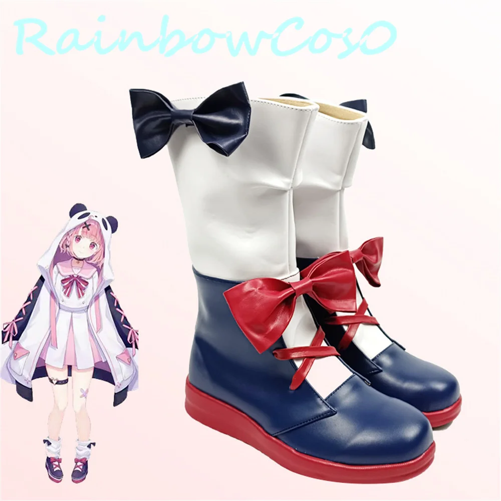 Hololive vtuber Sasaki Saku Cosplay Shoes Boots Game Anime Carnival Party Halloween Chritmas W2218