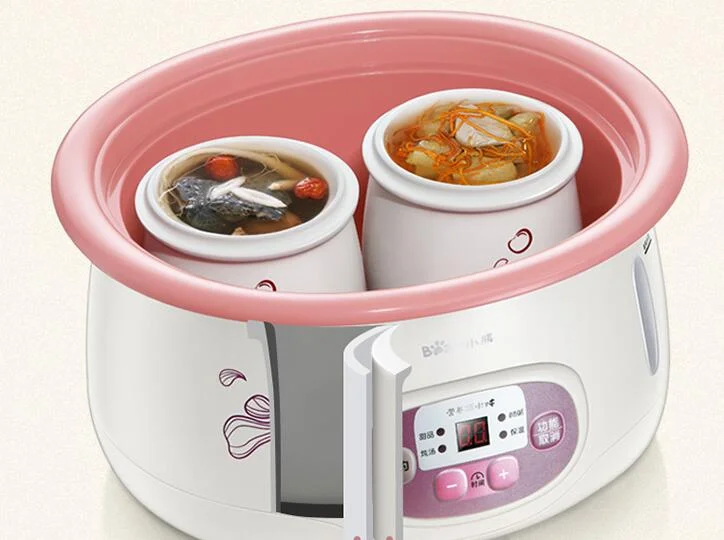 Trung Quốc Quảng Đông Gấu DDZ-118TA Điện Điện Hầm Cốc Gốm Sứ Trắng Tự Nhiên Sứ Lót 1 Cốc 3 Mật 1.8L 220V