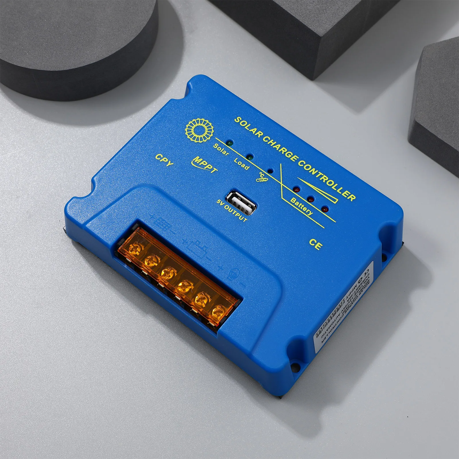 

12V24V 20A Контроллер заряда солнечной батареи Открытый солнечный регулятор Технология MPPT Защита цифровой зарядки