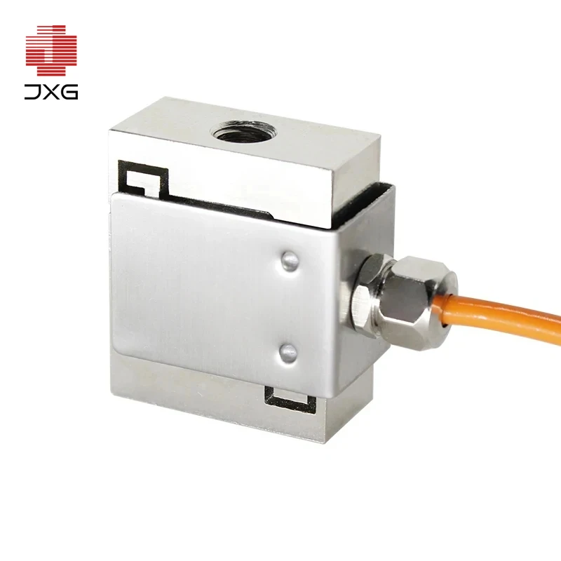 Miniature S-Type Load Cell 2kg/5kg/10kg/500kg - Modbus OEM S-Beam Sensor for Tension & Weighing Force Measurement