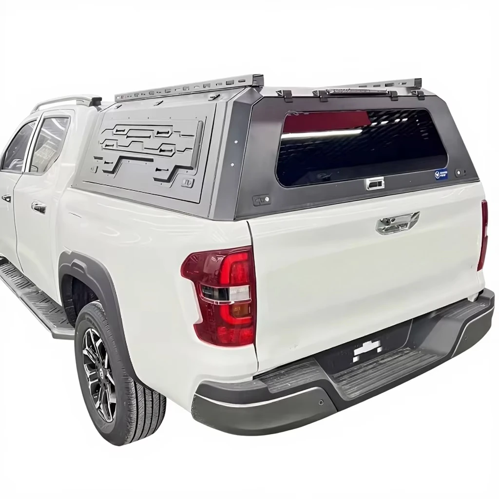 Hot Selling Pickup Camper Steel Truck Bed Topper Hardtop Canopy Shell for Ram Tundra Hilux ZhongXing Terralord Hilux SR5