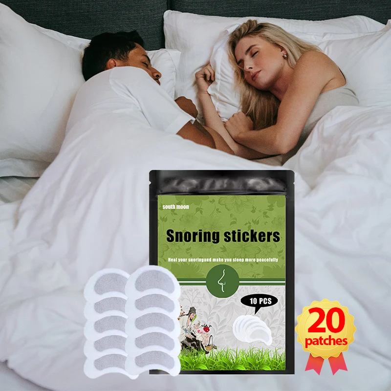 

Anti Snoring Nose Patch Anti Snore Sleep Aid Nasal Better Breathing Good Sleeping Right Stop Snoring Stickers Health Care