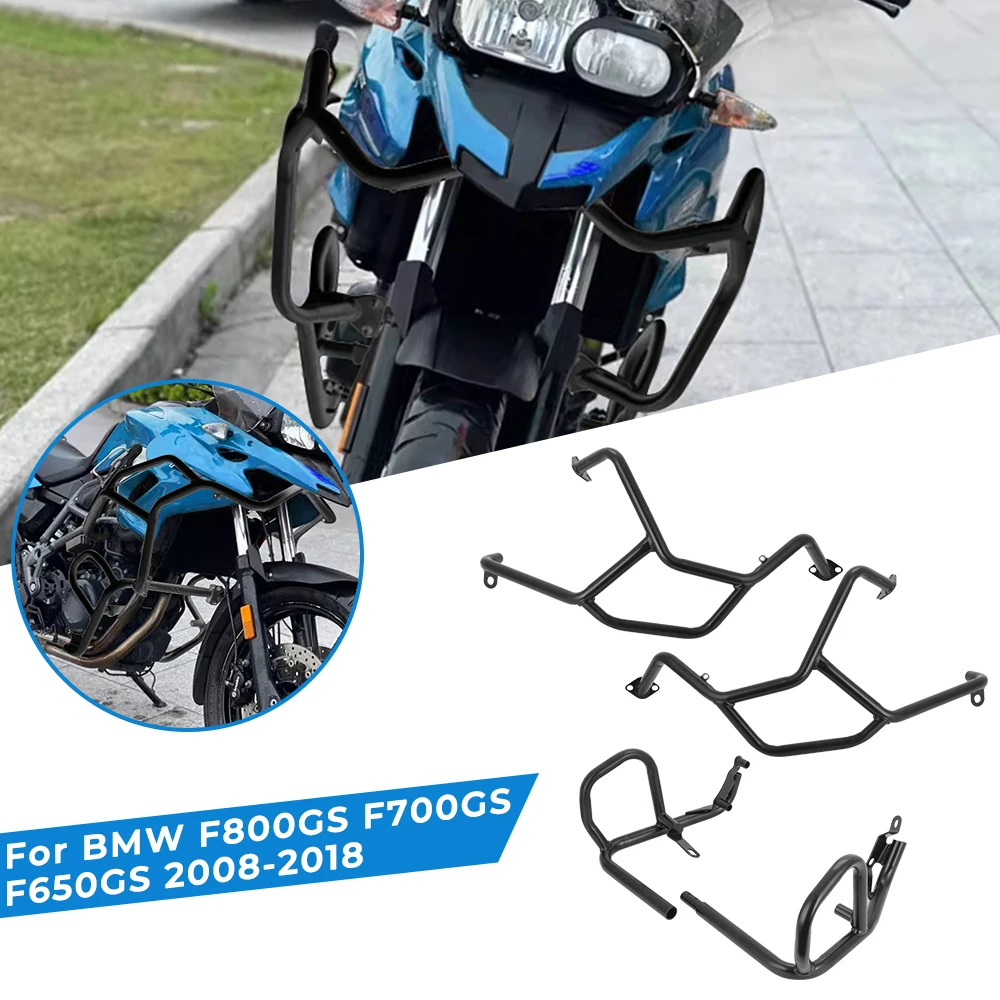 

Motorcycle Accessories Highway Engine Guard Crash Bar Frame Bumper Fairing Protector Bar For BMW F650GS F700GS F800GS 2008-2018