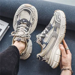 Men Women Sneakers Plus Size Women's Casual Shoes Fashion Chunky Sneakers Woman Thick Sole Sport Shoes Big Size Shoes