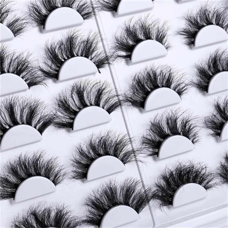 16 Pairs 8D Soft Comfortable Handmade Curly Mix Styles False Eyelashes Extension Long Lasting Natural Look Eyelash Extensions
