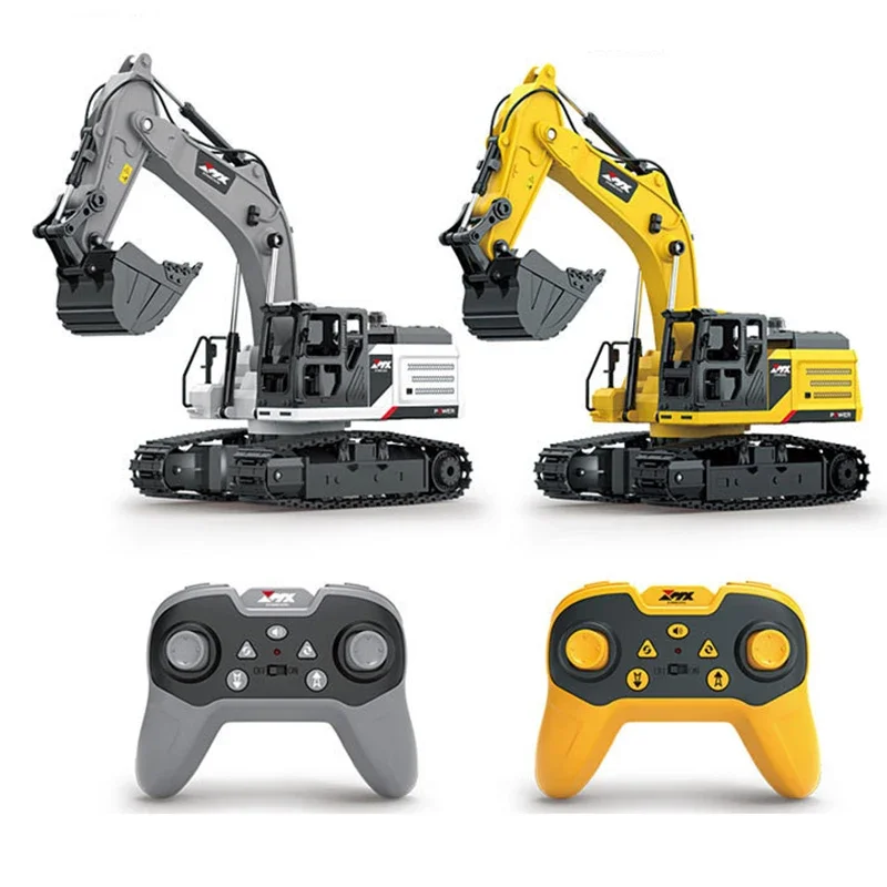 

Rc Z6820 Simulation Alloy Remote Control 7/11/13 Channel Toys Boy Spray Light Excavator Construction Vehicle Birthday Gifts